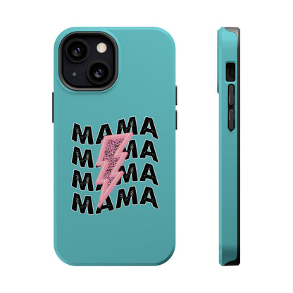 Mama Lightning Magnetic Impact Phone Case — Protective iPhone Cover for Moms