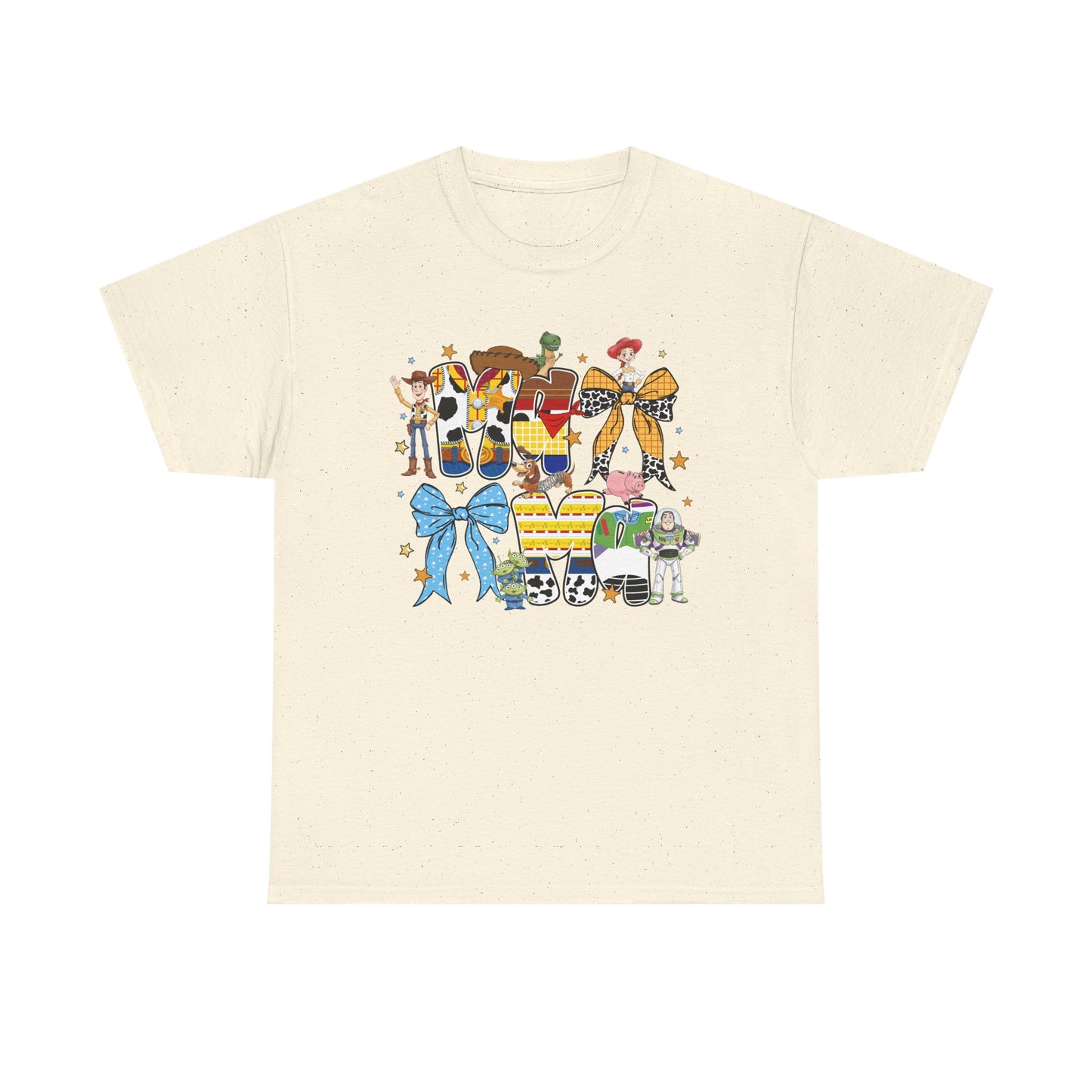 TOY STORY MAMA Graphic Tee — Colorful Summer Sandals Design