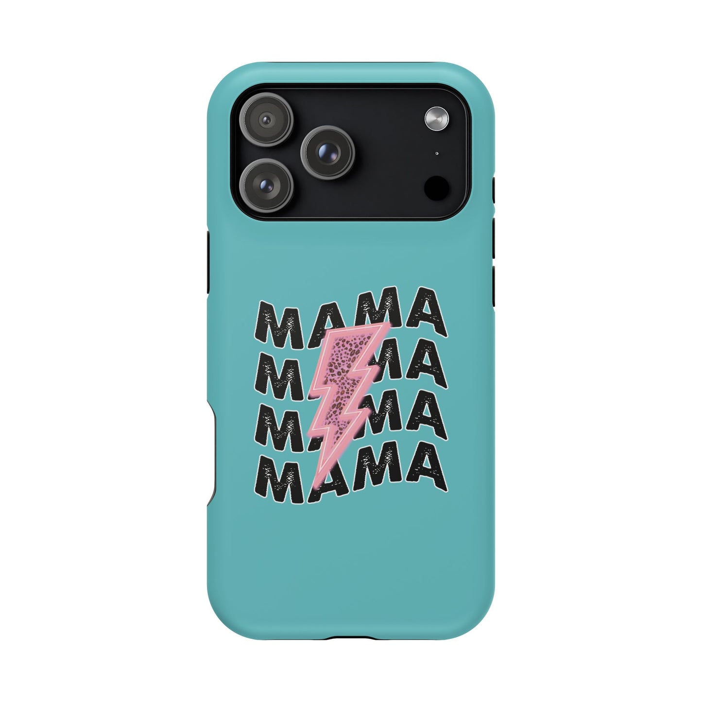 Mama Lightning Magnetic Impact Phone Case — Protective iPhone Cover for Moms