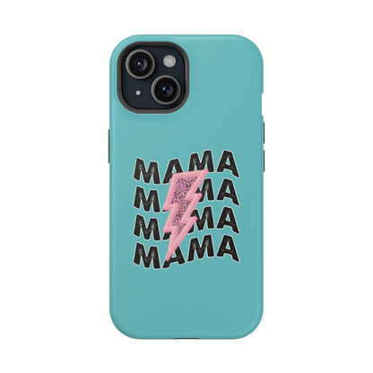 Mama Lightning Magnetic Impact Phone Case — Protective iPhone Cover for Moms