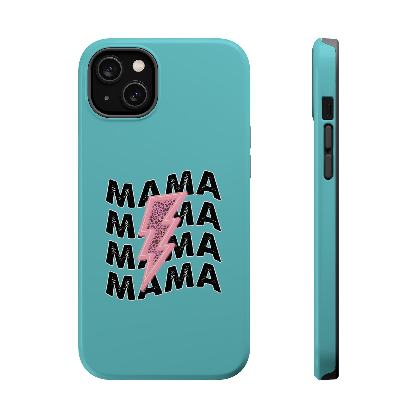 Mama Lightning Magnetic Impact Phone Case — Protective iPhone Cover for Moms