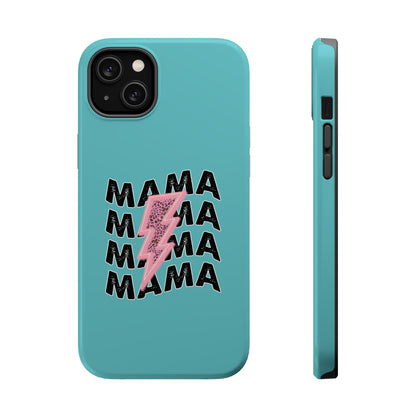 Mama Lightning Magnetic Impact Phone Case — Protective iPhone Cover for Moms