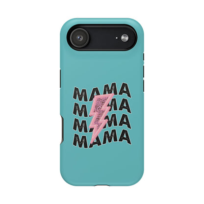 Mama Lightning Magnetic Impact Phone Case — Protective iPhone Cover for Moms