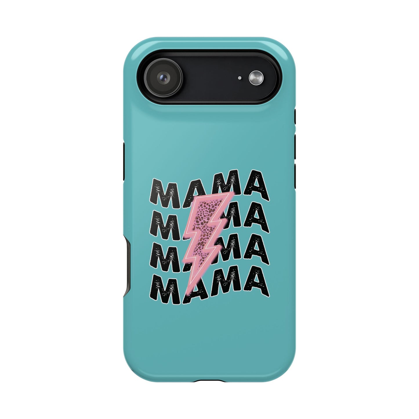 Mama Lightning Magnetic Impact Phone Case — Protective iPhone Cover for Moms