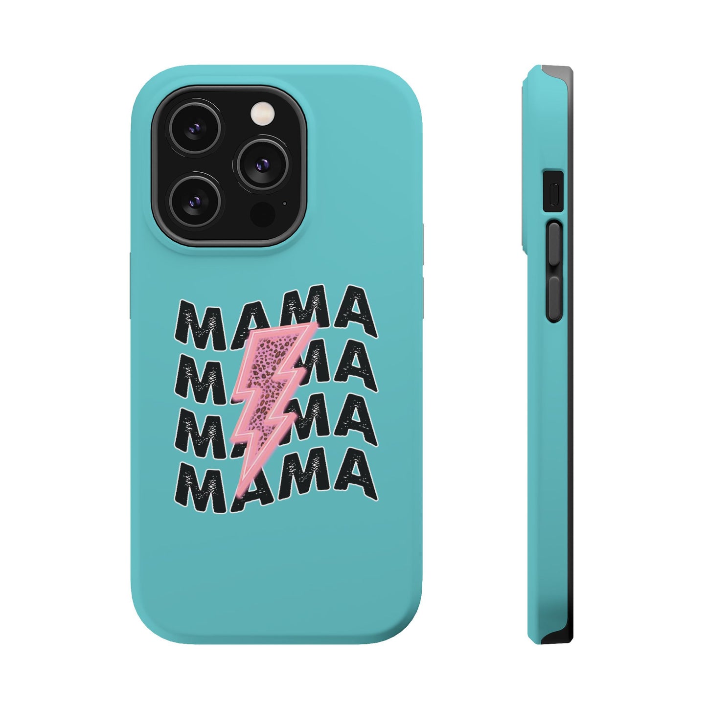 Mama Lightning Magnetic Impact Phone Case — Protective iPhone Cover for Moms