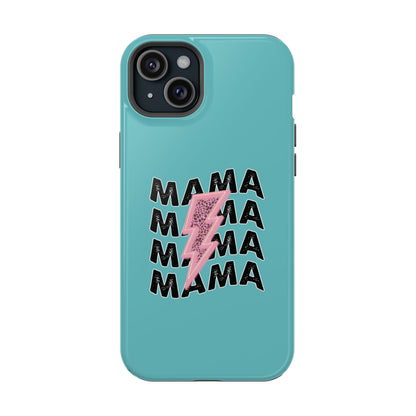 Mama Lightning Magnetic Impact Phone Case — Protective iPhone Cover for Moms