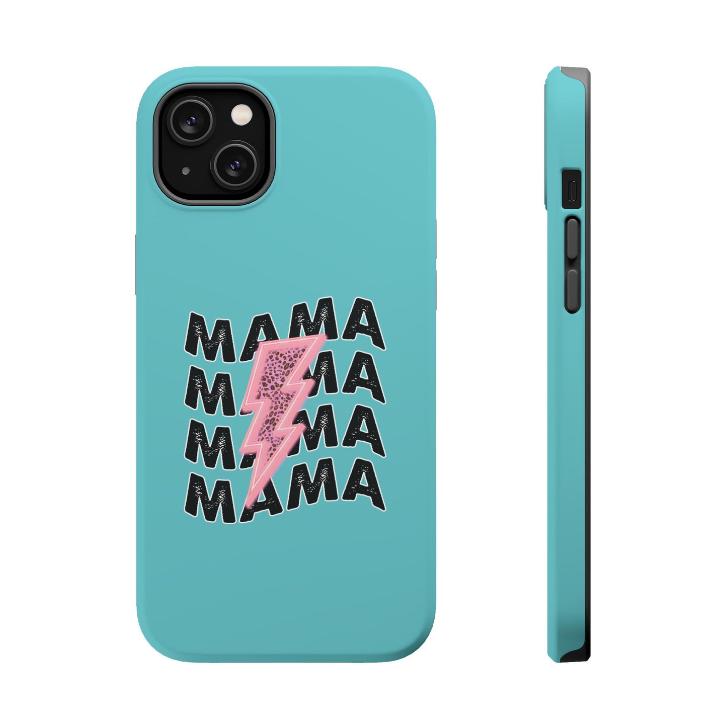 Mama Lightning Magnetic Impact Phone Case — Protective iPhone Cover for Moms