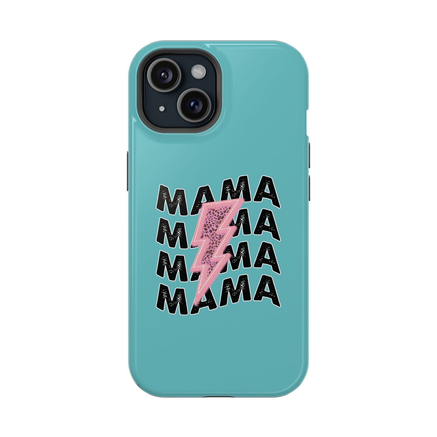 Mama Lightning Magnetic Impact Phone Case — Protective iPhone Cover for Moms