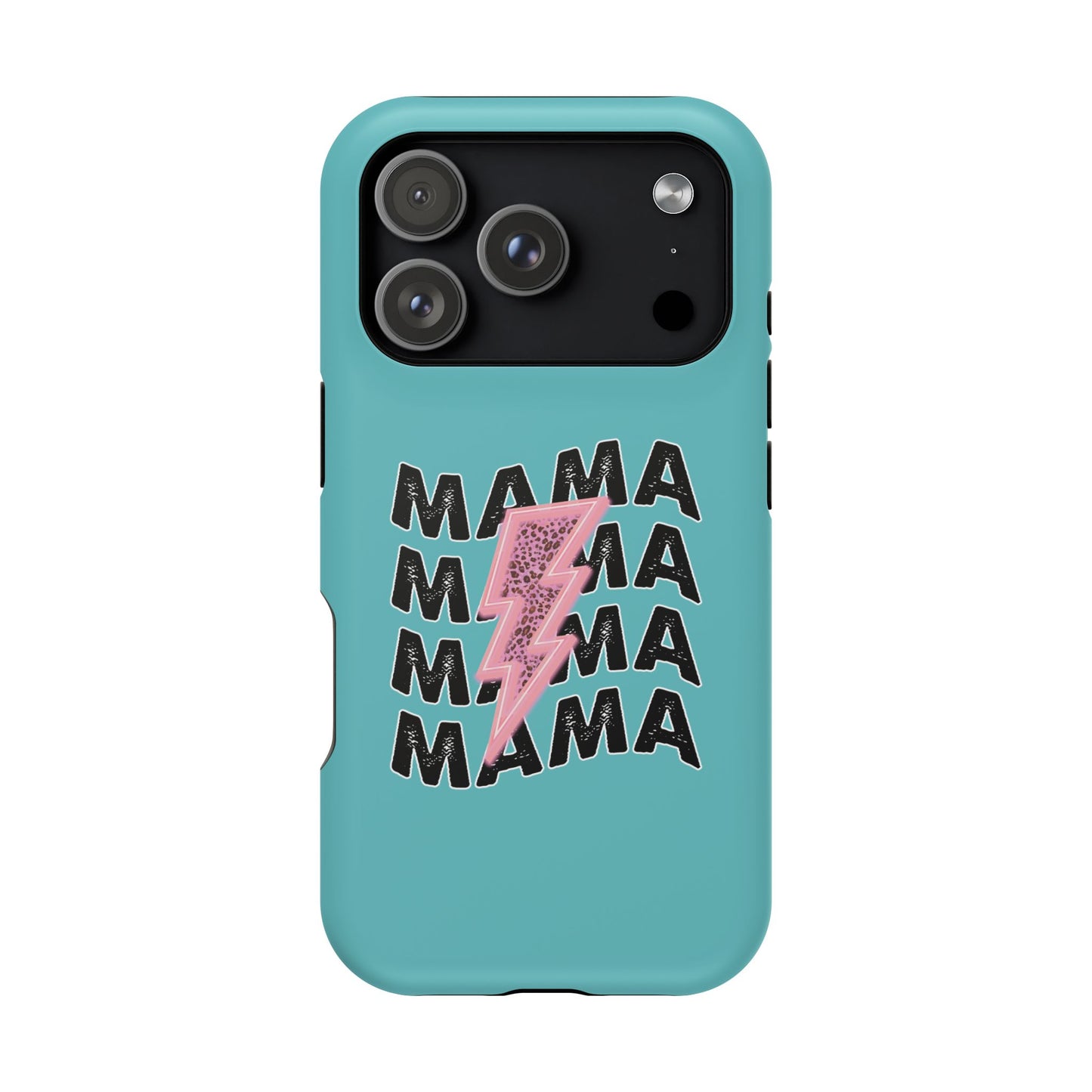 Mama Lightning Magnetic Impact Phone Case — Protective iPhone Cover for Moms