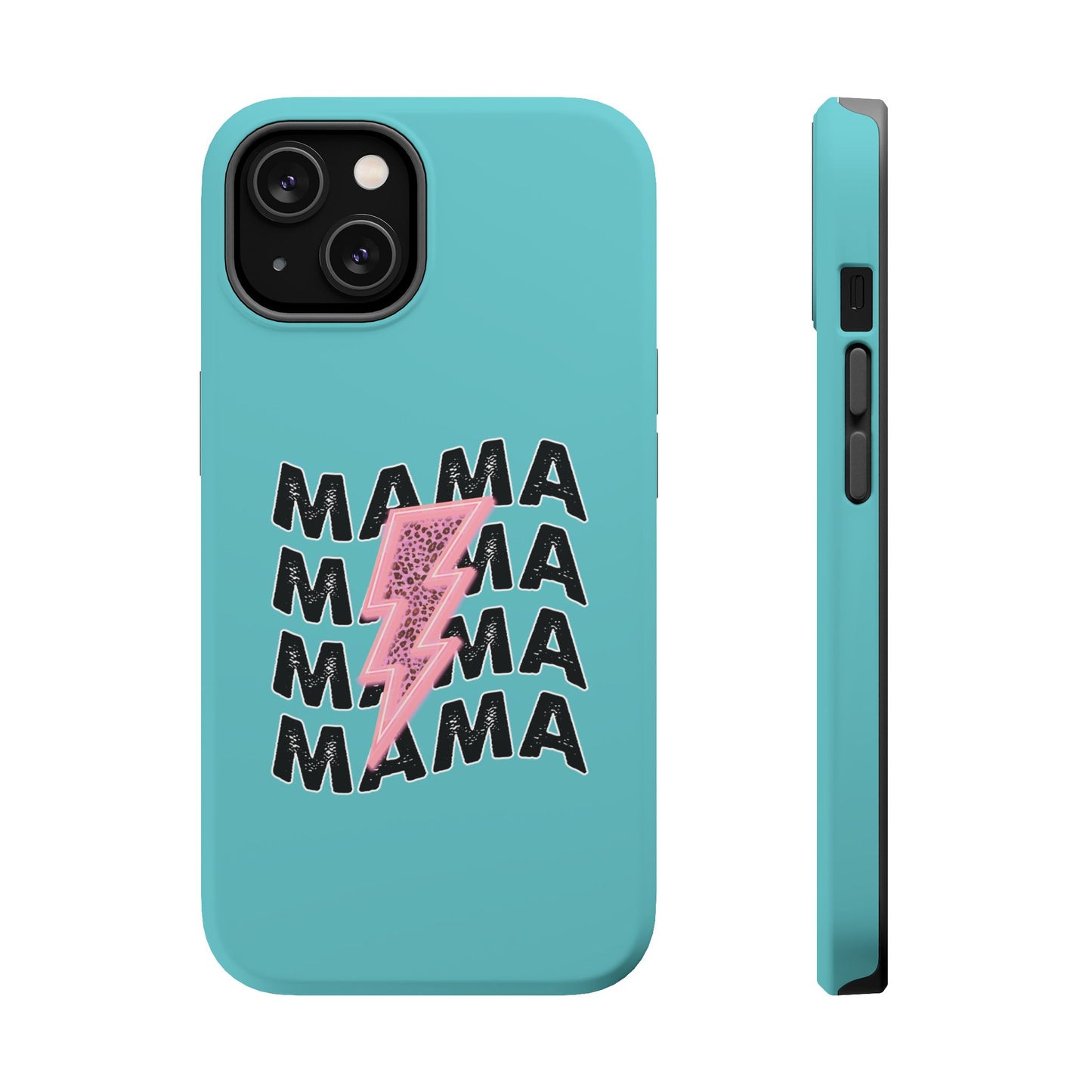 Mama Lightning Magnetic Impact Phone Case — Protective iPhone Cover for Moms