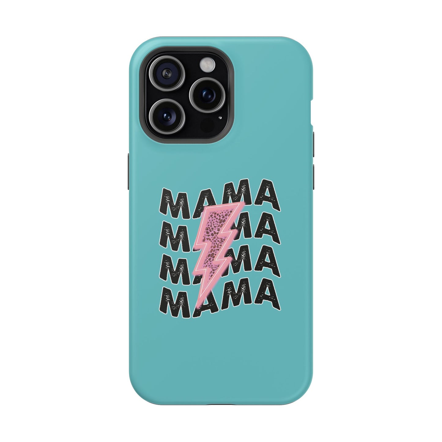 Mama Lightning Magnetic Impact Phone Case — Protective iPhone Cover for Moms