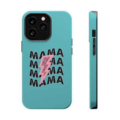 Mama Lightning Magnetic Impact Phone Case — Protective iPhone Cover for Moms