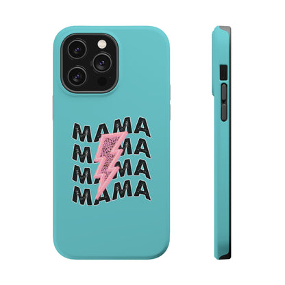 Mama Lightning Magnetic Impact Phone Case — Protective iPhone Cover for Moms