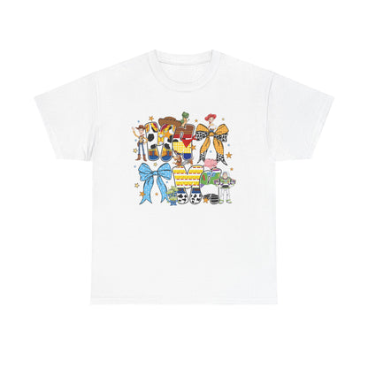 TOY STORY MAMA Graphic Tee — Colorful Summer Sandals Design