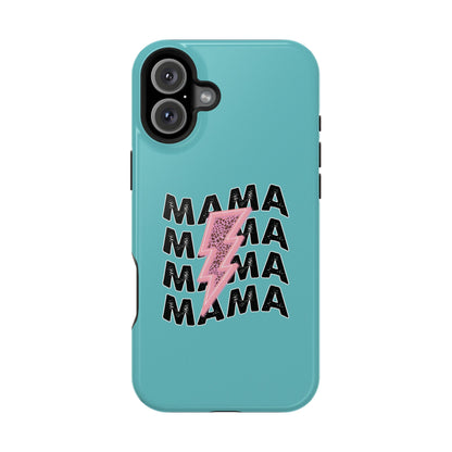 Mama Lightning Magnetic Impact Phone Case — Protective iPhone Cover for Moms