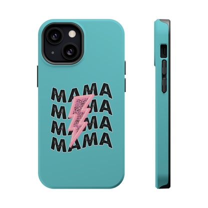Mama Lightning Magnetic Impact Phone Case — Protective iPhone Cover for Moms