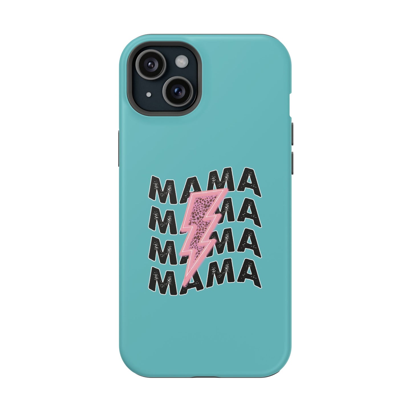Mama Lightning Magnetic Impact Phone Case — Protective iPhone Cover for Moms
