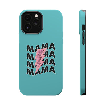 Mama Lightning Magnetic Impact Phone Case — Protective iPhone Cover for Moms