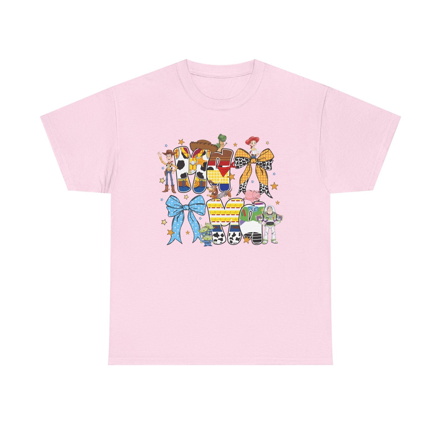 TOY STORY MAMA Graphic Tee — Colorful Summer Sandals Design