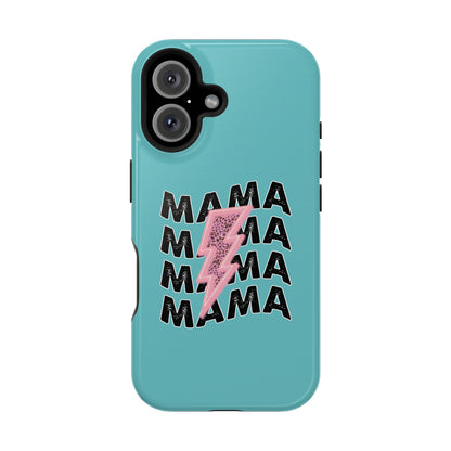 Mama Lightning Magnetic Impact Phone Case — Protective iPhone Cover for Moms