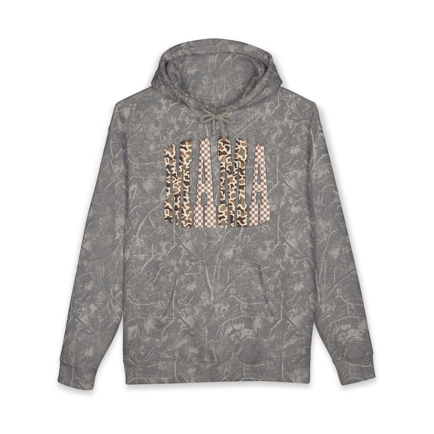 Mama Leopard Print Hoodie — Women's Mom Sweatshirt, Animal Print Mother's Day Gift