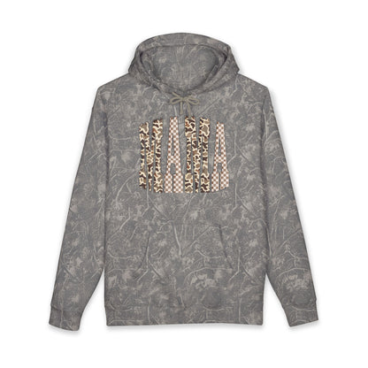Mama Leopard Print Hoodie — Women's Mom Sweatshirt, Animal Print Mother's Day Gift